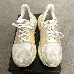 Adidas white Ultra boost sneakers